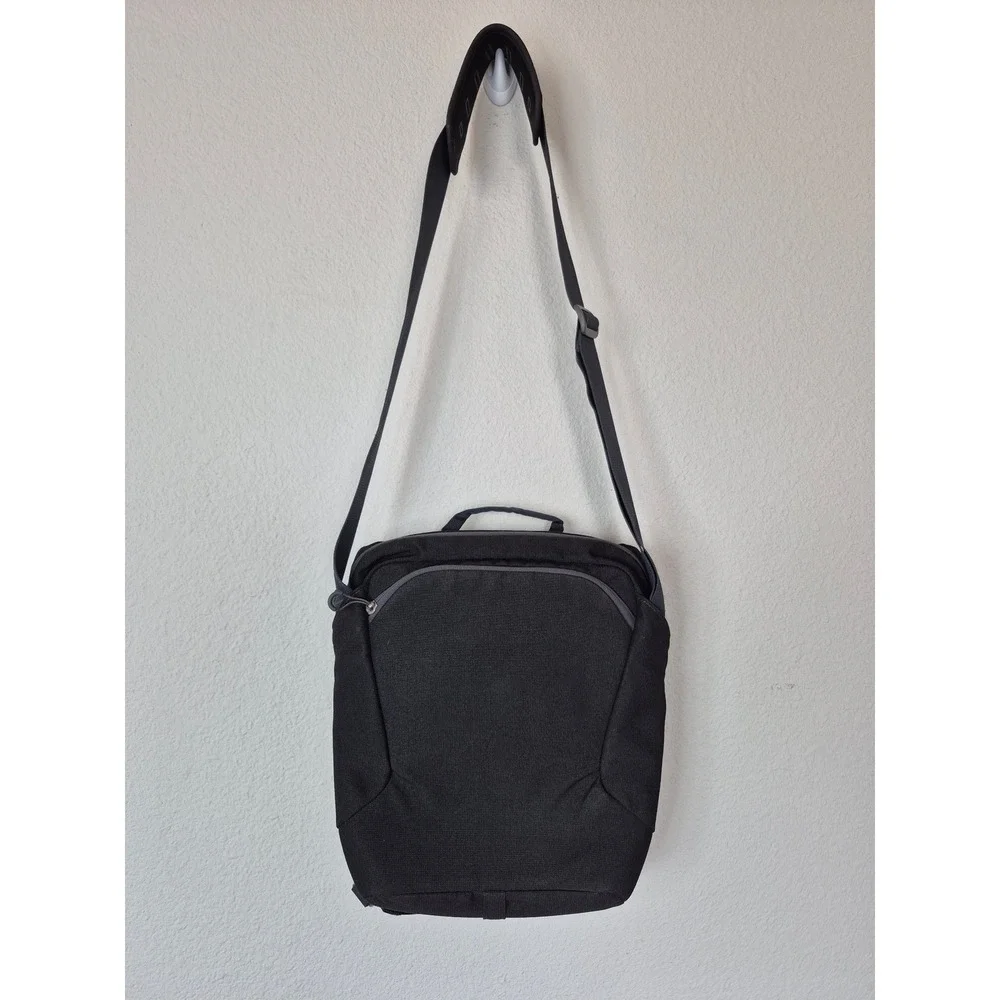 Osprey Nano Port Tablet Messenger Bag Black Lime Green Shoulder Crossbody‎ Bag